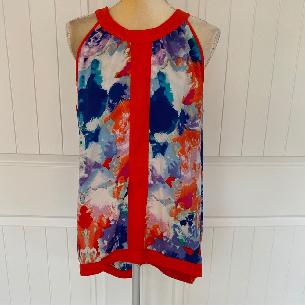 Nicole Miller silky top size XL